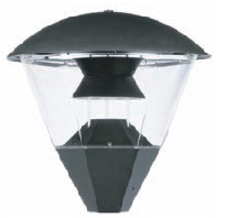 Parkove svietidlo pre verejne osvetlenie, na cintorin