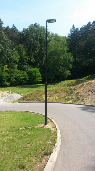 LED verejne poulicne osvetlenie cesty Trencin
