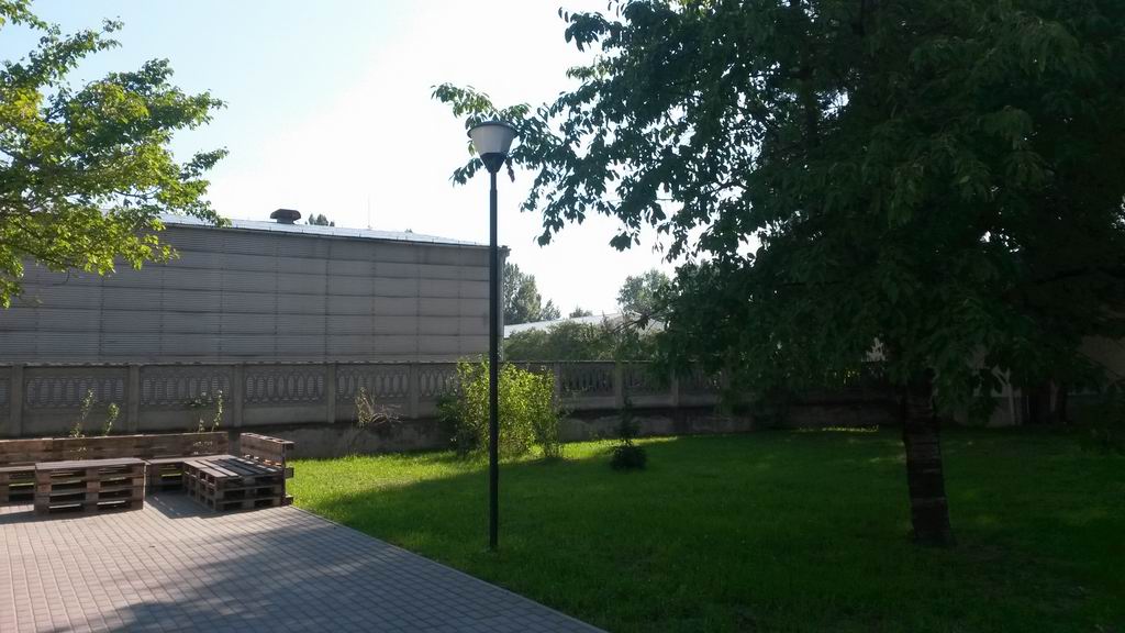 Osvetlenie okolia a interieru kostola �ierna Voda