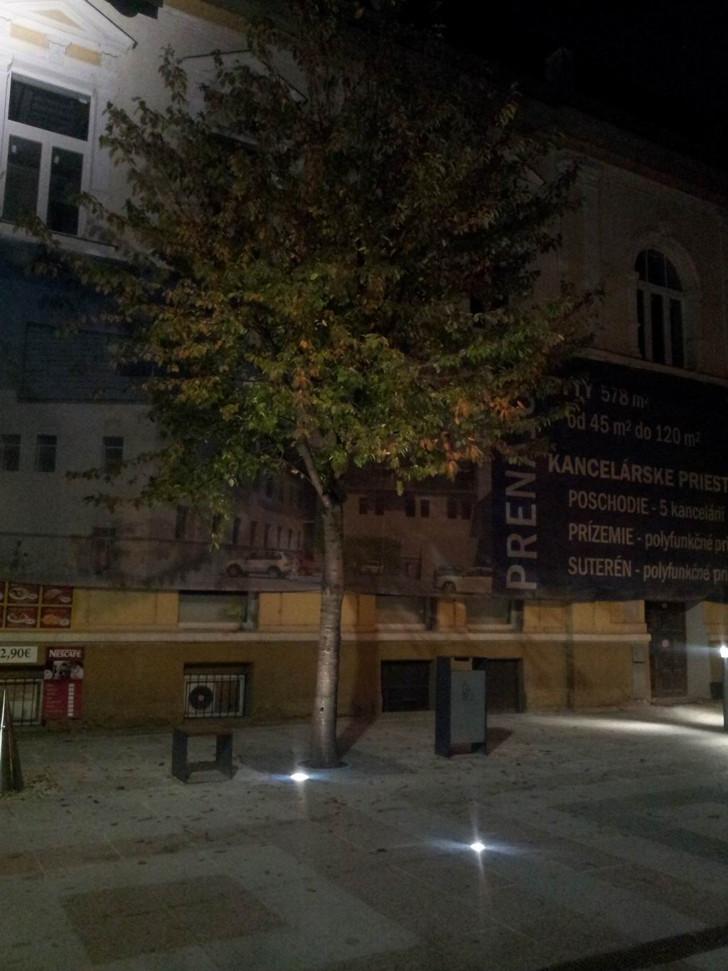 Osvetlenie N�rodnej ulice �ilina