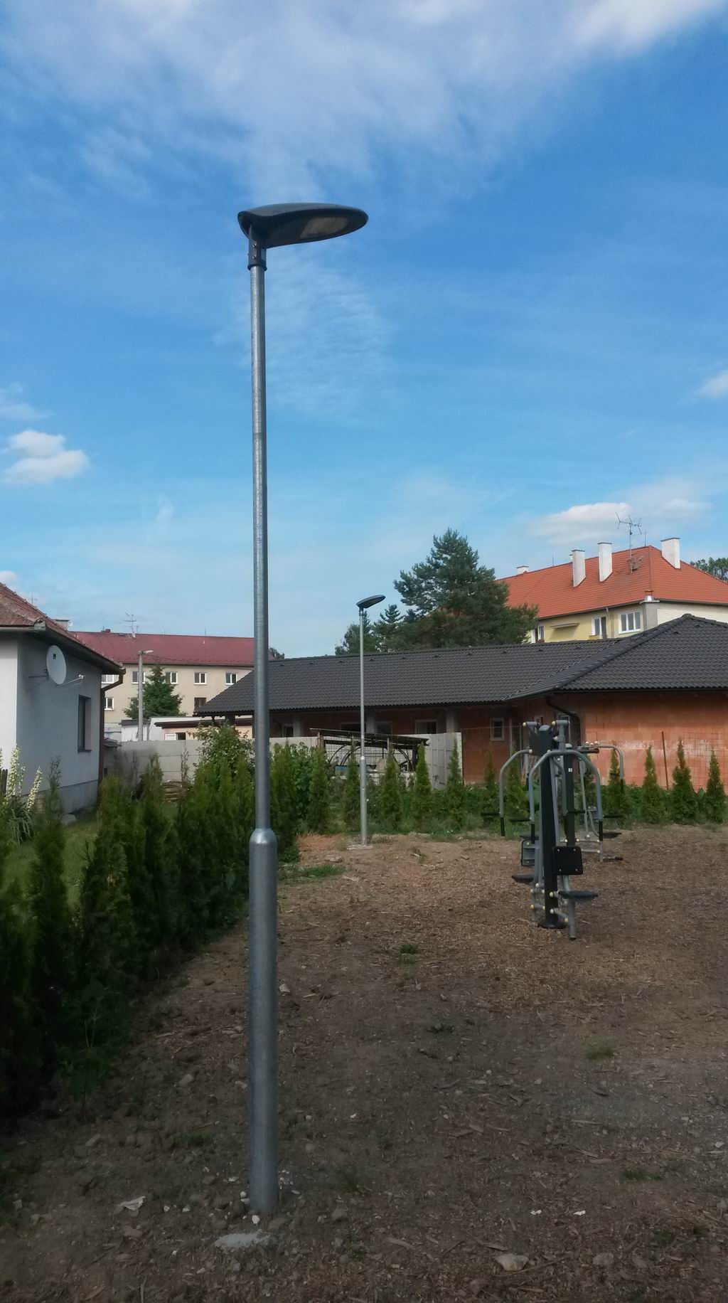 Osvetlenie praku na cvicenie - Nemsova